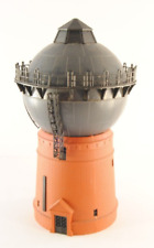Torre deposito dell'acqua modello montato per diorama ferroviario H0 1:87