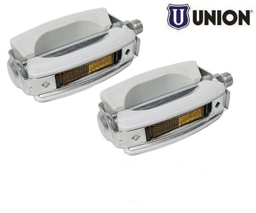 Coppia pedali union bianchi - union,