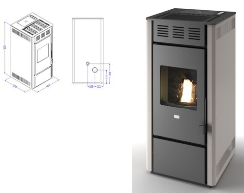 Stufa pellet idro - a,