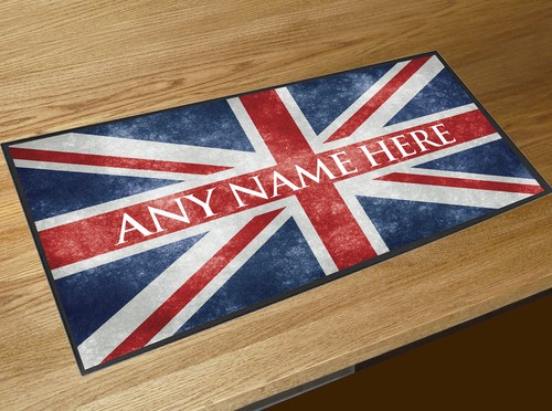 Personalised union jack flag - personalised,
