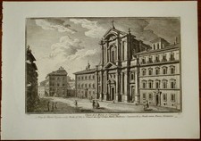 Stampa antica Chiesa S. Maria