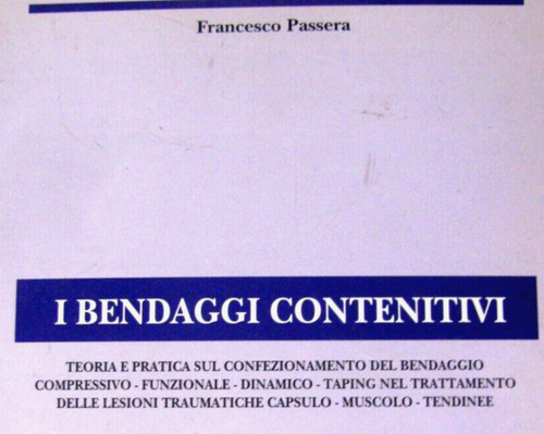 Passera bendaggi contenitivi - passera, i