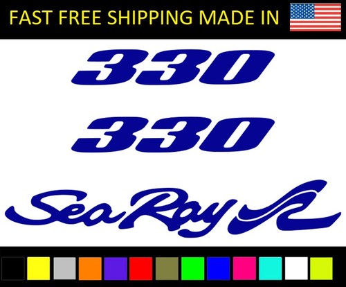 Sea ray 330 decal - decal, sticker