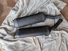 Coppia silenziatori di scarico