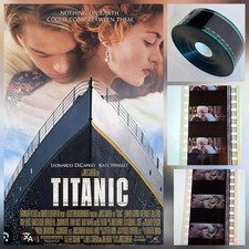 35mm TITANIC (1997) FILM/MOVIE/TRAILER/TEASER LEONARDO DI CAPRIO c168/T55