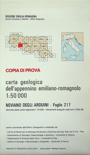 Carta geologica dell appennino - carta, dell'appennino