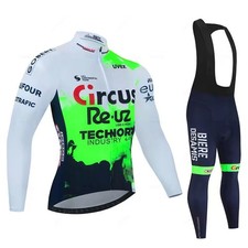 Tuta ciclismo autunnale Wanty Circus MTB Completo set bici  divisa ciclista