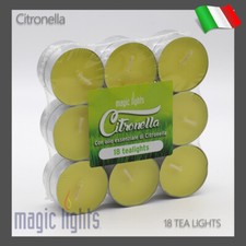18 CANDELE TEA LIGHTS ALLA