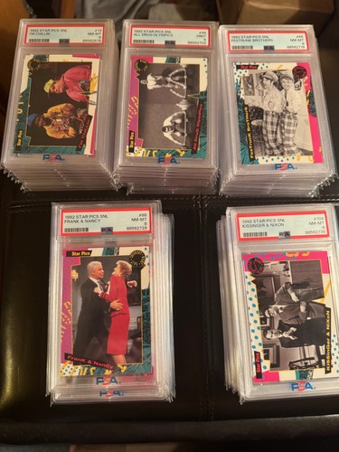 Snl 1992 trading cards - cards, singoli