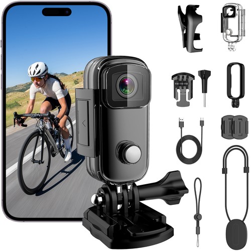 Mini action cam - cam, 4k