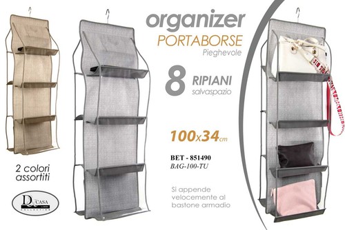 Porta borse armadio bastone - da,