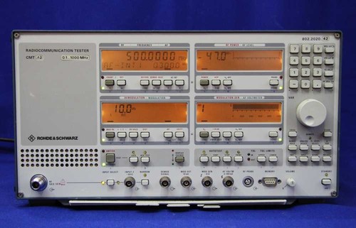 Rohde schwarz cmt42 wireless - rohde, &
