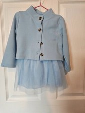 Set abito giacca - bambina, blu