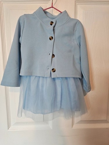 Set abito giacca bambina - giacca, blu