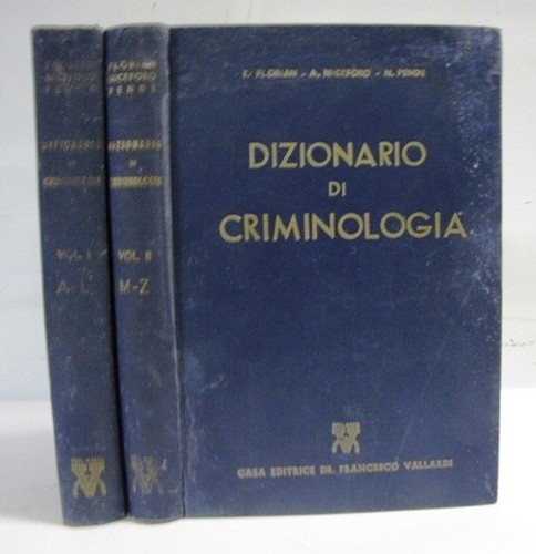 Dizionario criminologia - di,