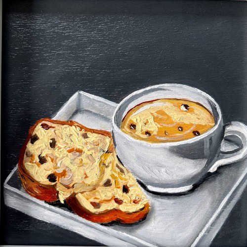 Colazione tè pane tostato - colazione,