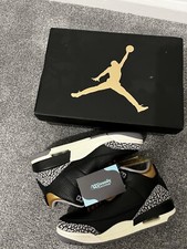 JORDAN 3, ORO CEMENTO