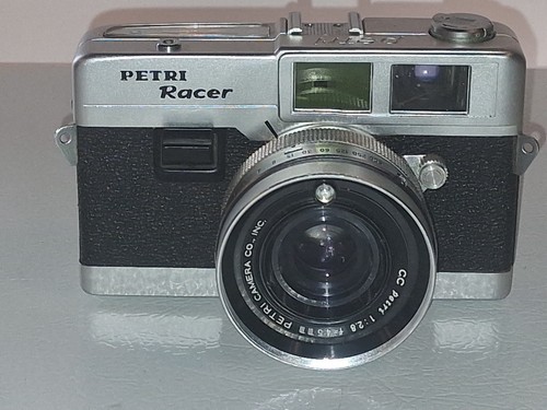 Fotocamera vintage petri racer - fotocamera,