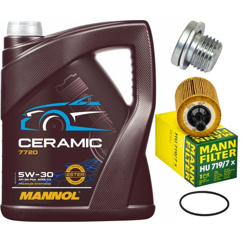 Set filtro olio motore mannol - olio,