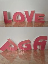 Lettere scatolate vintage - lettere,