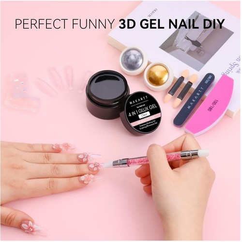 Complete nail gel kit - 3d,