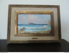 r DINO HELMS MARINA Olio su