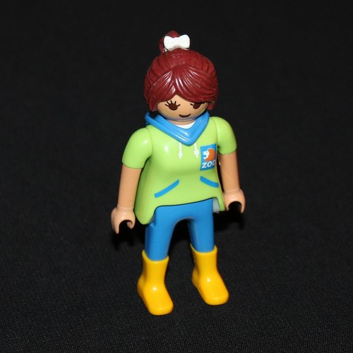 Playmobil zoo gardienne - , /