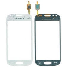 Samsung Galaxy S Duos S7562 La Fleur bianco touch screen vetro vetro vetro + colla