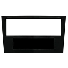 OPEL MERIVA 2007>2009 -MASCHERINA AUTORADIO 1iso-COLORE nero lucido