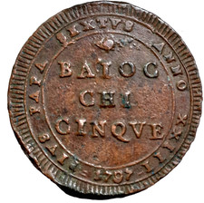 Stato Pontificio.Pio VI° 5