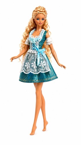 Barbie dirndl vestito - barbie,