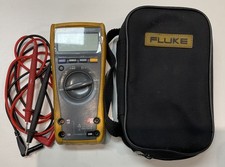 Fluke 179 True RMS Multimeter with Leads and Case - Used - Free Shipping!