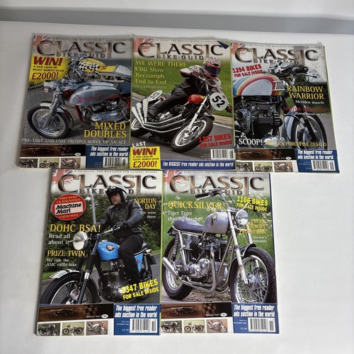 Classic motorcycle magazines - classic,