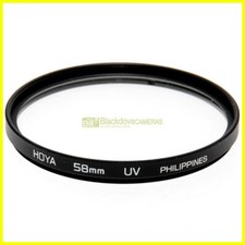 58mm Filtro UV Ultra violetto HOYA a vite M58 Ultraviolet lens filter.