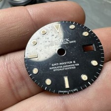 Rolex Dial GMT Master 2 GHOST 16710 16760 Vintage Rare Cadran Quadrante