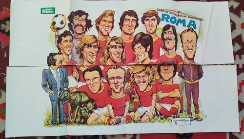 Poster roma calcio squadra - roma,