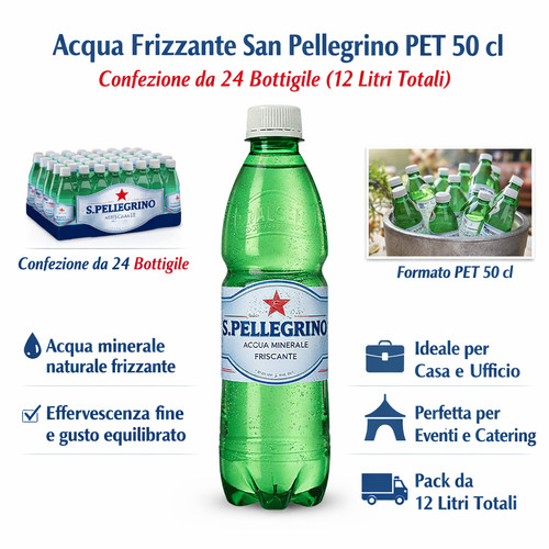 Acqua frizzante san pellegrino - san,