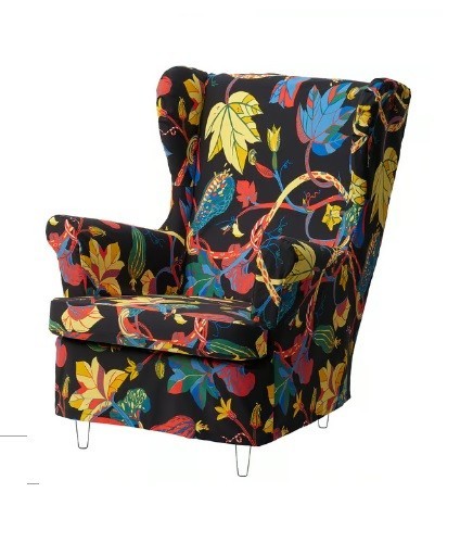 Ikea strandmon slipcover per - ikea,