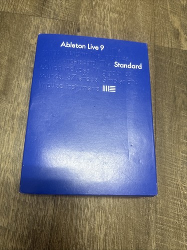 Ableton live standard - ableton, 9