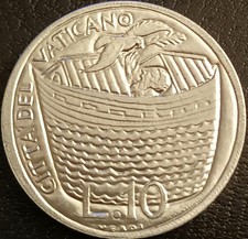 CITTÀ DEL VATICANO MONETA 10