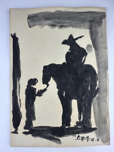 Pablo picasso coa dipinto - picasso,