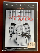 Dvd A QUALCUNO PIACE CALDO  Marilyn Monroe  ****COME NUOVO