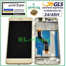 LCD DISPLAY FRAME PER HUAWEI P10 LITE WAS-LX1 LX1A TOUCH SCREEN SCHERMO ORO