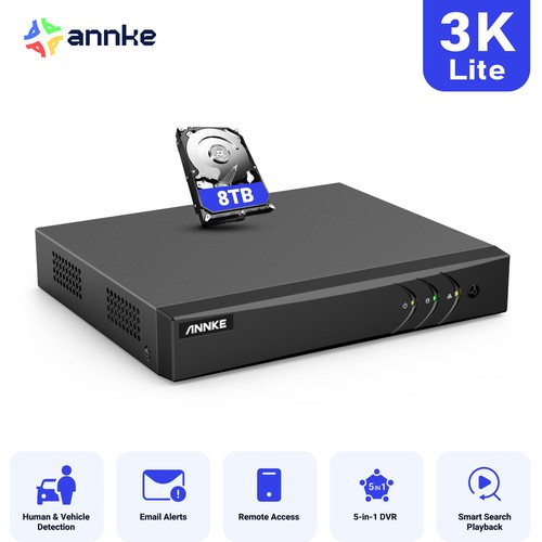 Videoregistratore dvr annke - videoregistratore,
