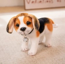 Standing Beagle Dog w/ Bell
