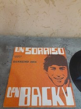 DON BACKY 45 GIRI UN SORRISO _ SANREMO 1969_ MARZO