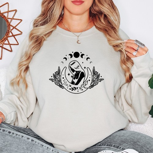 Felpa donna moon phases - moon,