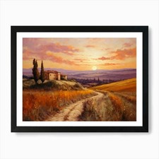 Quadro Paesaggio Italiano