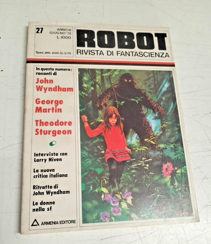 Robot rivista fantascienza - di,