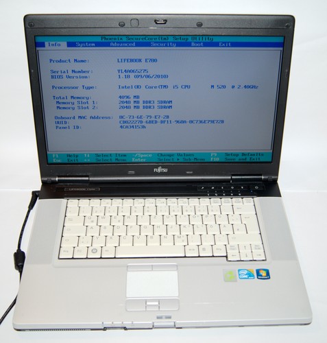Fujitsu lifebook e780 - lifebook, |